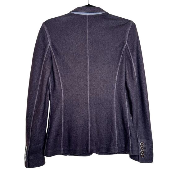 Lanficio Colombo Cashmere Silk Kate Blazer Chocolate Brown Size M - Picture 3 of 12